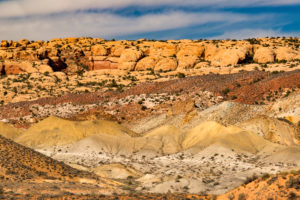 USA, Utah, Arches National Park, colorful rock formations, USA, Utah, Arches National Park, colorful rock formations,